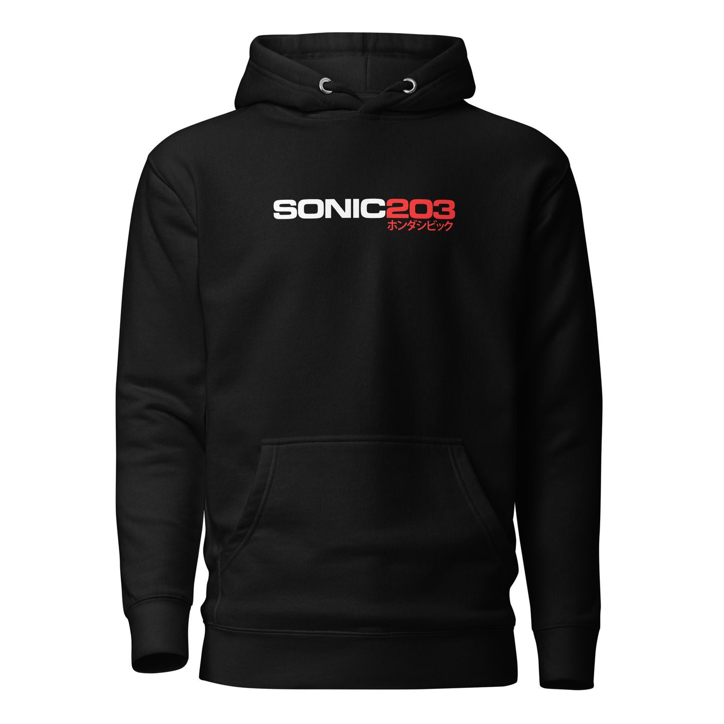 Sonic203 Hoodie Red/white Logo!