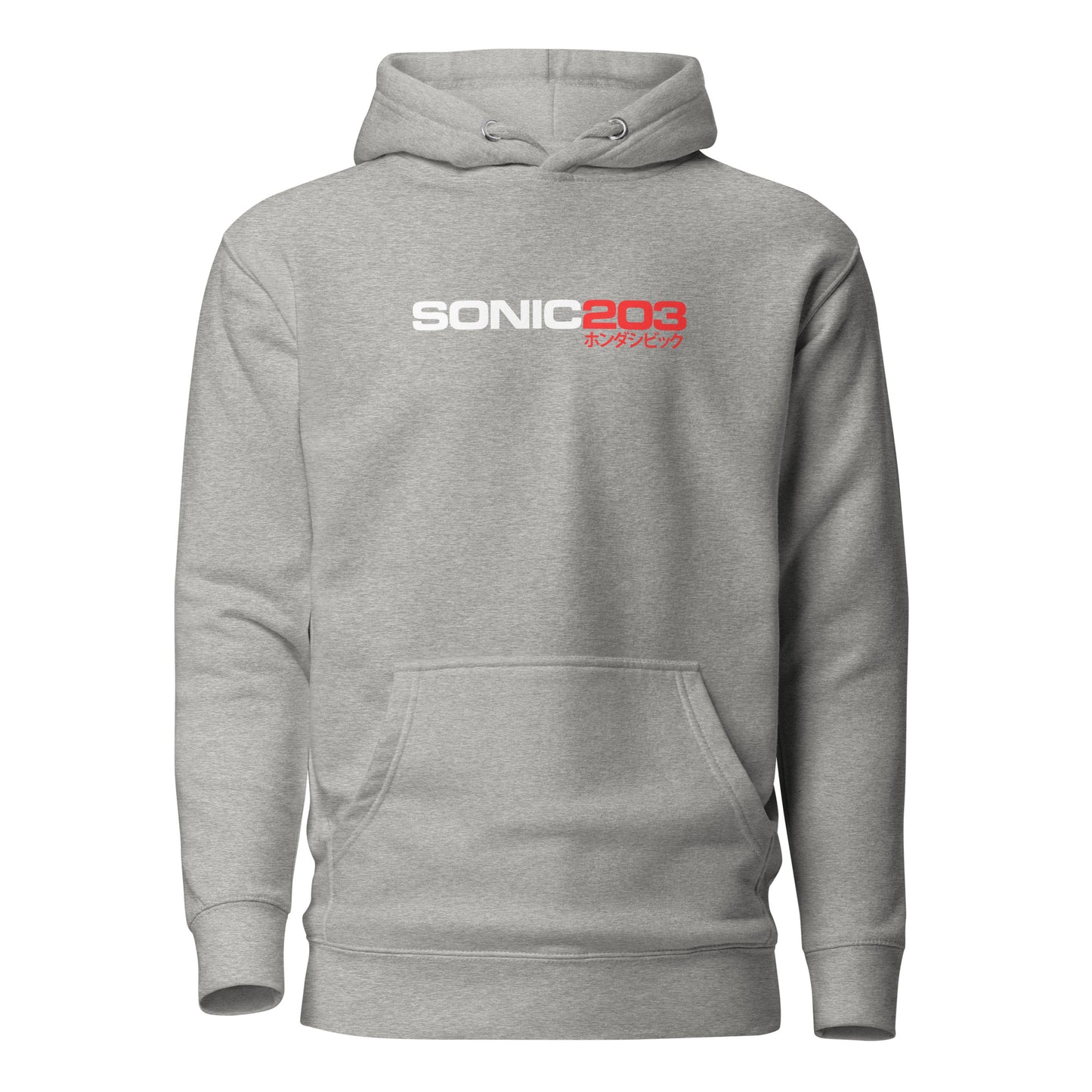 Sonic203 Hoodie Red/white Logo!