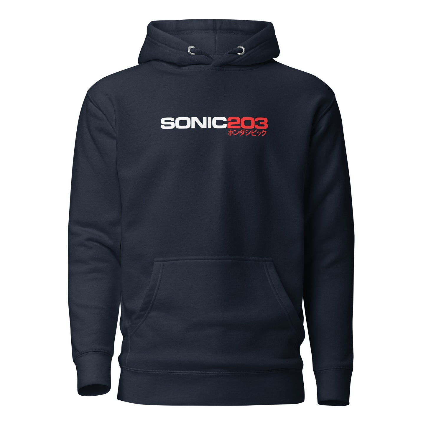 Sonic203 Hoodie Red/white Logo!